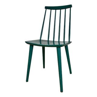 J77 Chair by Folke Pålsson for FDB Møbelfabrik, Denmark, 1960s For Sale