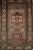 Textile Antique Fachralo Kazak Rug, Hand-Knotted Wool, Red & Green, Caucasus, 3' x 5' For Sale - Image 7 of 15