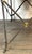 Maison Jansen Style French Neoclassical Steel & Brass Mirrored Gueridon Table For Sale - Image 11 of 13