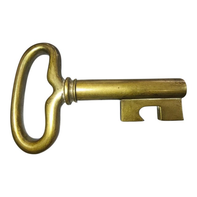 Carl Auböck Large Key Corkscrew and Bottle Opener by Carl Auböck for Werkstätte Carl Auböck, Vienna, 1960s For Sale - Image 4 of 4