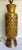 Here is a fantastic art lamp from the mid-century featuring a ceramic pottery body with geometric, etched details and a...