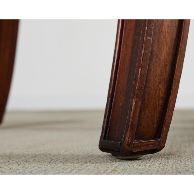 Set of Four Ralph Lauren Highgate Leather Dining Chairs For Sale - Image 14 of 18
