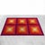 Mid-Century Modern Quadrat Geometric Op Art Rug in the style of Verner Panton, England, 1970s For Sale - Image 3 of 11