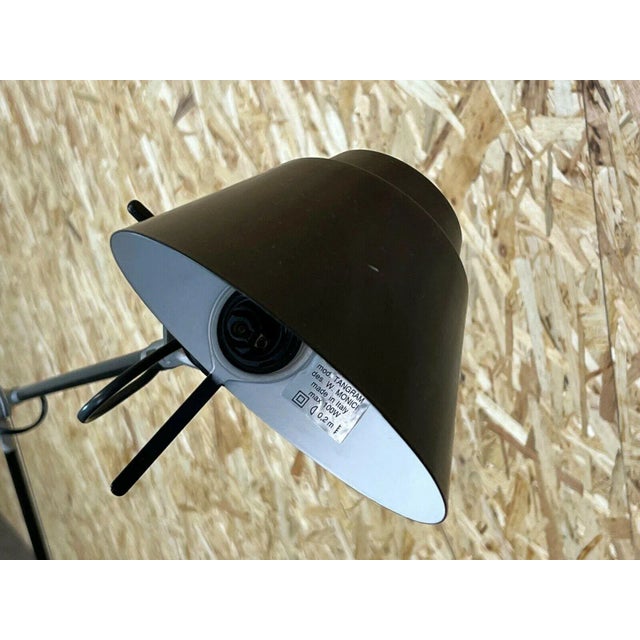 Black Tangram Floor Lamp by W. Monici for Lumina, Italy For Sale - Image 8 of 12