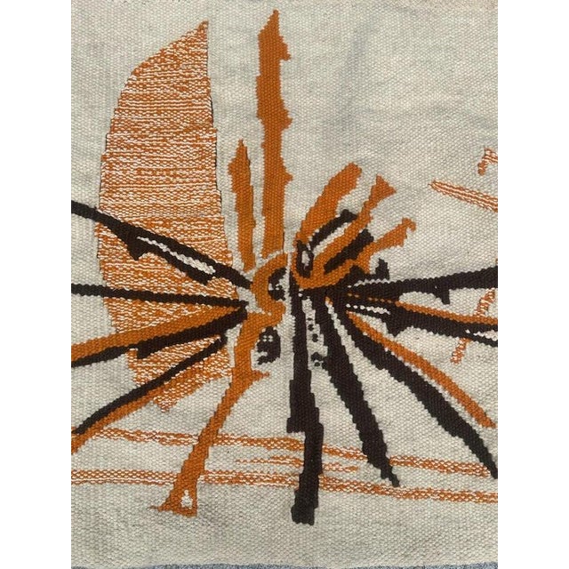 Modern Aubusson Tapestry by M Ravaux Maison, 1970s For Sale - Image 15 of 18