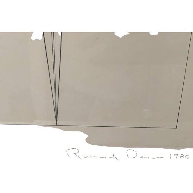 Vintage Ronald Davis “Rotation-Tilt” Limited Edition Geometric Print Signed Ltd. Ed. 10/34 USA 1980 An impressive limited-...