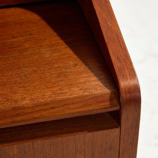 Danish Teak Bureau Desk For Sale - Image 10 of 18