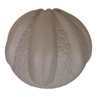 Arteriors White Sea Urchin Shell Sculpture (Large) For Sale