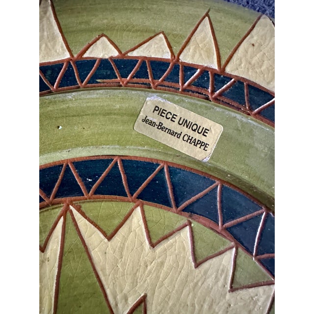 Tray by Chappe J.B Ceramic, 1950s For Sale - Image 9 of 11