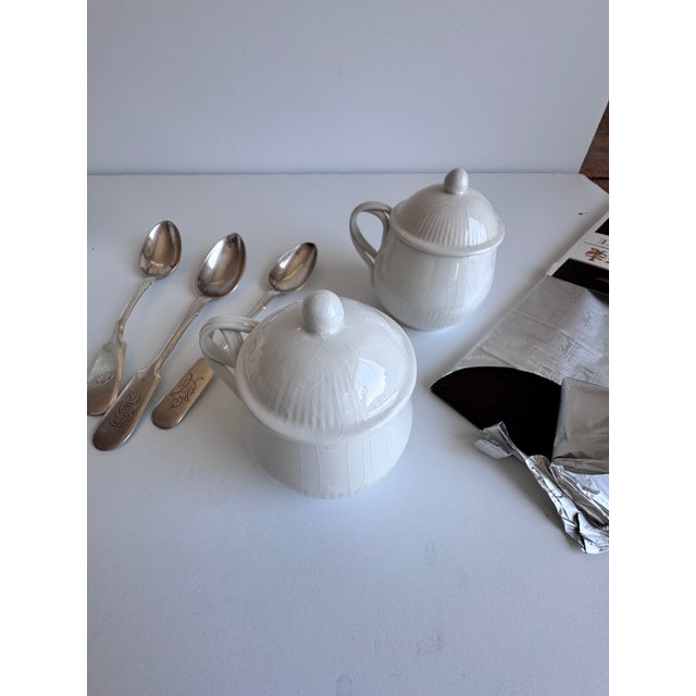 Pot De Creme Cups With Lids, Set of 6 For Sale - Image 9 of 9