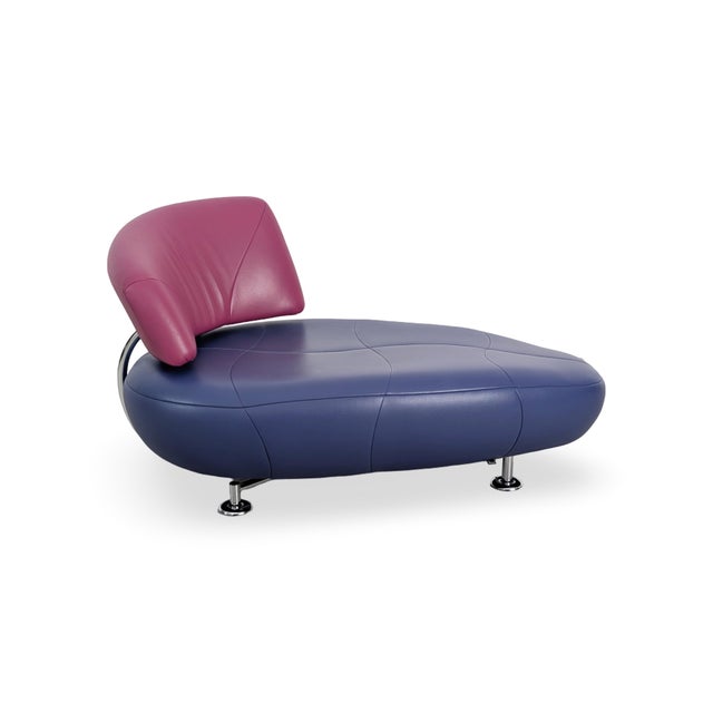 Chaise Lounge in Leather from Leolux For Sale - Image 12 of 12