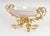 Gilt Bronze and Crystal Bowl, 1800s For Sale - Image 6 of 8