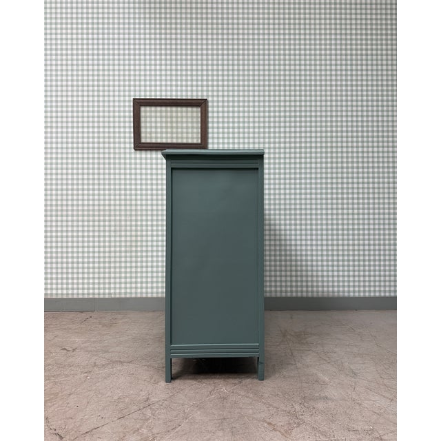 Art Deco Green Sideboard, 1930s For Sale - Image 13 of 16