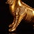 Gilt Bronze Chinese Mythical Beast Statue (Pixiu/Diting) - 5.1" Tall For Sale - Image 10 of 10
