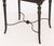 Regency Style Black With Gilt Geometric Design Lacquered Wood Tray Table For Sale In New York - Image 6 of 12