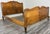 This impressive Vintage French Louis king size bed frame showcases elegant proportions, flowing curves, and refined carved...