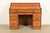 Victorian Victorian Carved Solid Oak Roll Top Desk For Sale - Image 3 of 15
