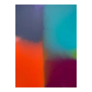 William Finlayson Jr. Acrylic Painting on wood Panel Titled “Happy Haze Vl 2023