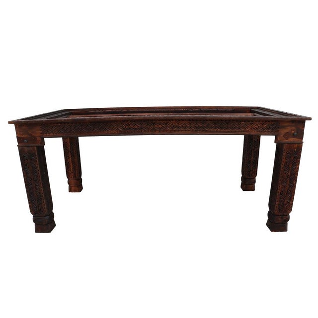 Vintage Wooden Orient Dining Table, 1970s For Sale - Image 6 of 18