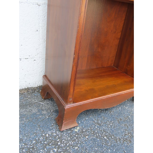 Early 1900s Rockford Tall Narrow Bookcase Display Shelving Cabinet 6357 For Sale - Image 14 of 18