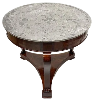 19th Century Grey Marble Top Table