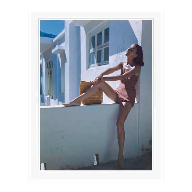Swimwear 1946 by Toni Frissell White Framed For Sale