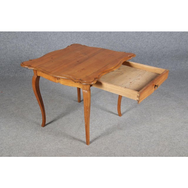 Small Rococo Style Table in Cherrywood, 1850s For Sale - Image 18 of 18