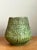 Vintage Green Textured Ceramic Vase For Sale - Image 11 of 12