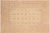 Shabby Chic Tan/Red Wool Rug - 6'2'' X 9'3'' For Sale - Image 9 of 10