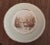 1940s Swinnertons Staffordshire London Docks 1830 Green Rim Majestic Vellum Dinner Display Plate For Sale In Monterey, CA - Image 6 of 6