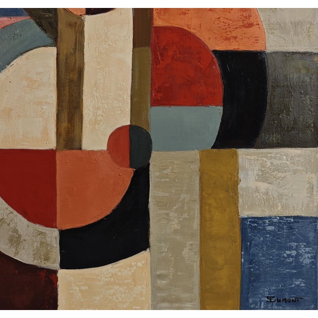Evidence, Geometric Abstract, Contemporary, Framed by Sophie Dumont For Sale - Image 6 of 8