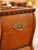 19th Century French Walnut Coal Scuttle With Brass Mounts and Zinc Liner For Sale - Image 12 of 16