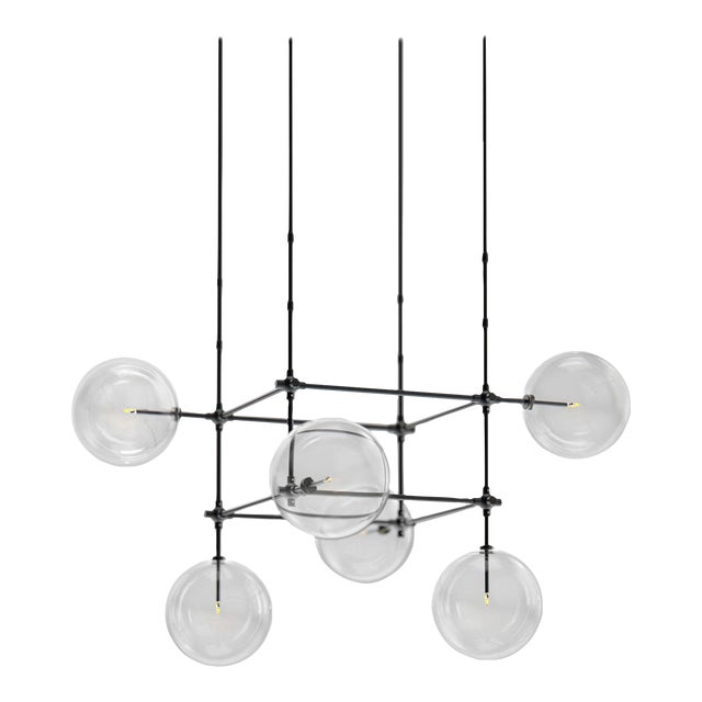 Soap 6 DT Chandelier For Sale