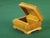 Beige Mid 20th Century Jewelry Box Organizer Exotic Burlwood Maple Handcrafted For Sale - Image 8 of 9