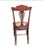 Wood Refinished Early American Empire Mahogany and Cane Seat Chair For Sale - Image 7 of 9