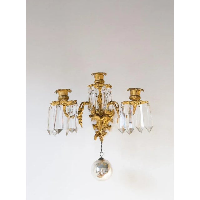 French Wall Candleholders, Set of 2 For Sale - Image 11 of 13