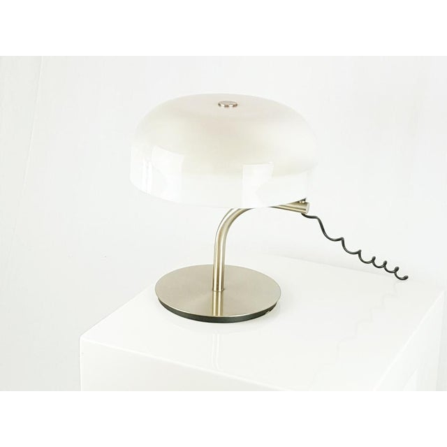 Metal Adjustable Professional Table Lamp in Acrylic Glass and Metal by Gaetano Scolari for Valenti Luce, 1972 For Sale - Image 7 of 18
