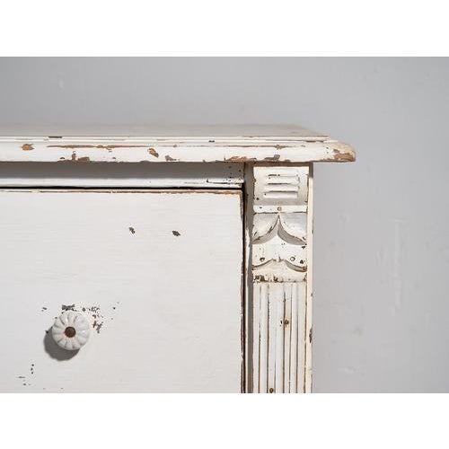 Antique Provencal White Chest of Drawers, 1920s For Sale - Image 4 of 10