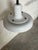 1970s 1970s Mid-Century Modern White Pendant Light Metal Ceiling Lamp Space Age Danish For Sale - Image 5 of 10