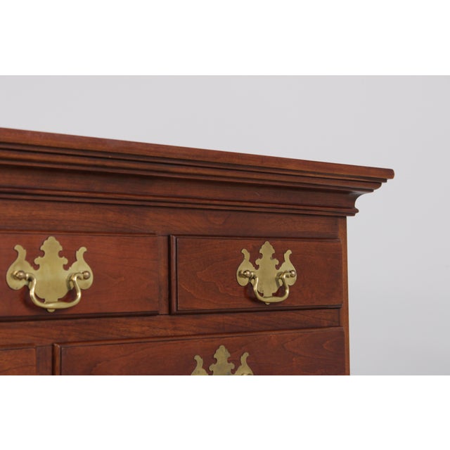Councill Craftsmen Cherry 10 Drawer Dresser For Sale - Image 9 of 13