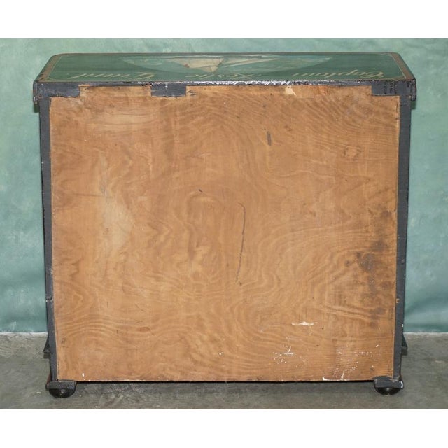Antique Chest of Drawers with Hand-Painted Nautical Ships, Bristol, United Kingdom, 1892 For Sale - Image 16 of 18