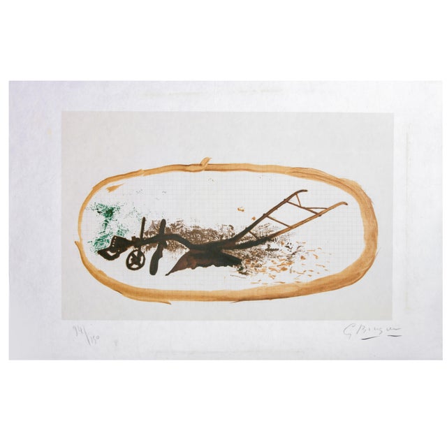 Modern Georges Braque, La Charrue, Lithograph, 1960 For Sale - Image 3 of 3