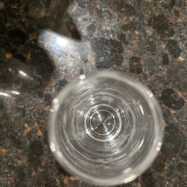 Shabby Chic Vintage Highball, Princess House Heritage Heritage Crystal Glasses - Set of 4 For Sale - Image 3 of 5