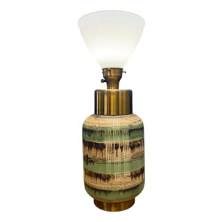 1950s Studio Pottery Table Lamp, Attributed to Marianna Von Allesch / Design Technics For Sale