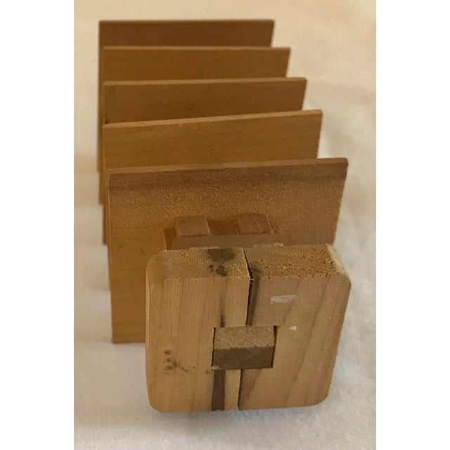 Wood Vintage Wooden Pagoda Model For Sale - Image 7 of 10