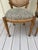 Set of 4 Vintage Faux Bois Dining Chairs With Cane Back For Sale - Image 10 of 18