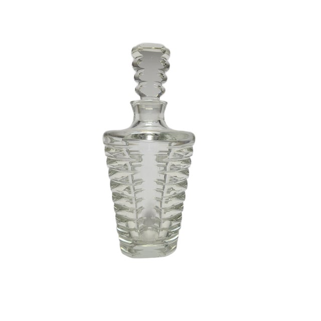 Czechoslovakian Art Deco Carafe by I. Pastrankova for Moser, 1950s For Sale - Image 13 of 18