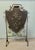 Victorian Arts and Crafts Gothic Shield Iron Fire Screen This is a Classic in the Arts and Crafts Gothic Style, it is a...