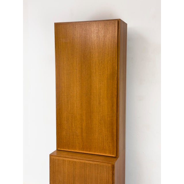 Mid-Century Modern Narrow Teak Cabinet from Omann Jun, 1960s For Sale - Image 3 of 18