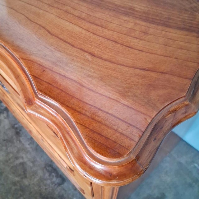 Wood Antique Biedermeier Cherrywood Chest of Drawers, France, 1830 For Sale - Image 7 of 18